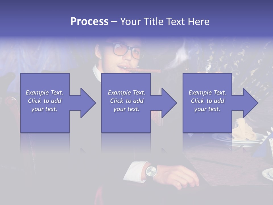 Wedding Handsome Beverage PowerPoint Template