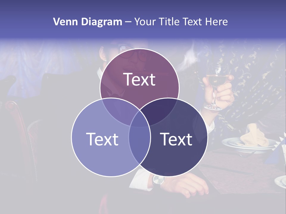 Wedding Handsome Beverage PowerPoint Template