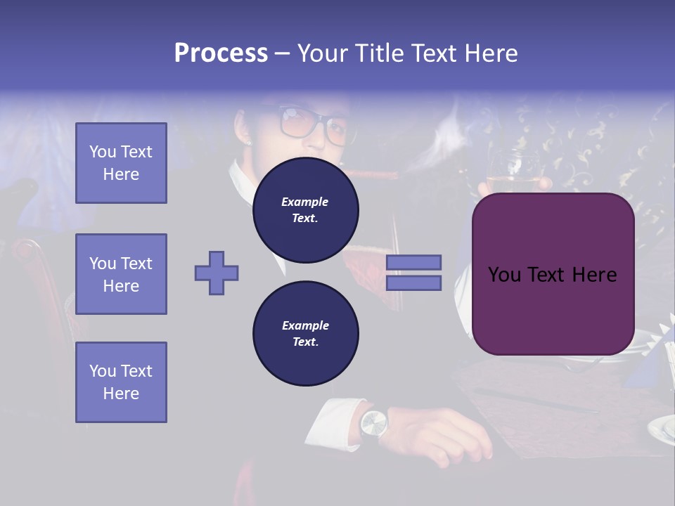 Wedding Handsome Beverage PowerPoint Template