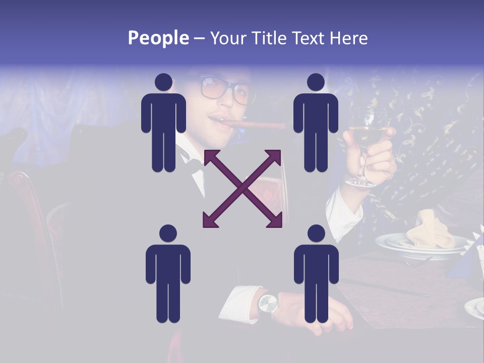 Wedding Handsome Beverage PowerPoint Template
