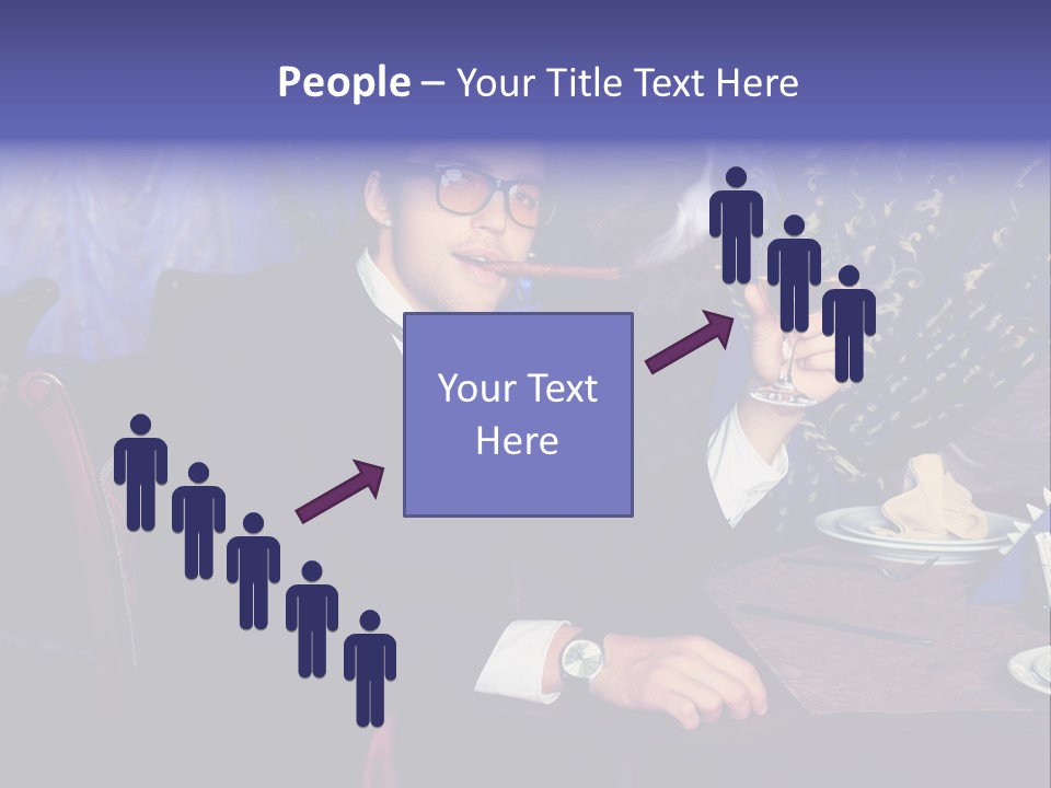 Wedding Handsome Beverage PowerPoint Template