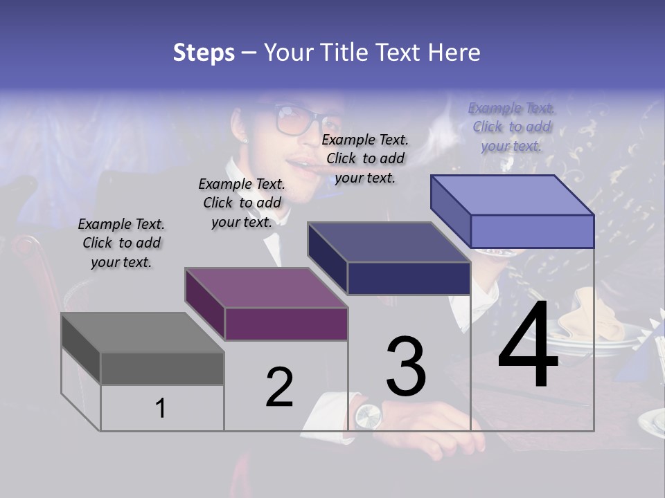 Wedding Handsome Beverage PowerPoint Template