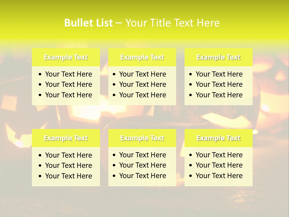 Celebration Macro Pumpkin PowerPoint Template