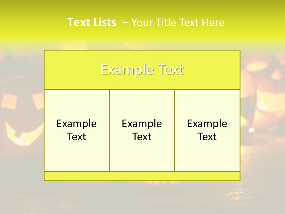 Celebration Macro Pumpkin PowerPoint Template