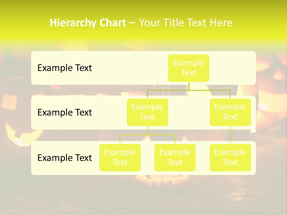 Celebration Macro Pumpkin PowerPoint Template