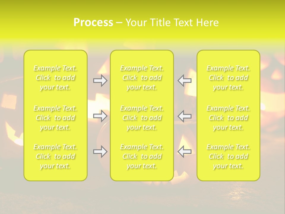 Celebration Macro Pumpkin PowerPoint Template