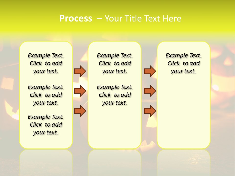 Celebration Macro Pumpkin PowerPoint Template