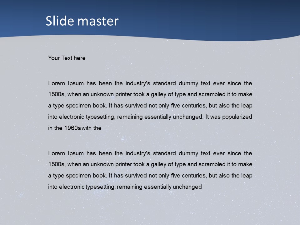 Fantasy Idyllic Dawn PowerPoint Template