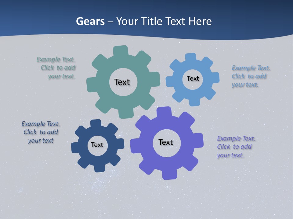 Fantasy Idyllic Dawn PowerPoint Template