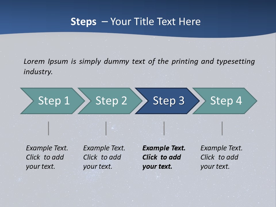 Fantasy Idyllic Dawn PowerPoint Template