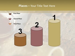 A Plate With Crackers And Cheese On It PowerPoint Template