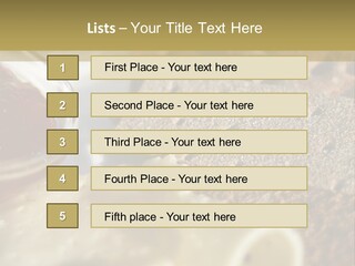 A Plate With Crackers And Cheese On It PowerPoint Template
