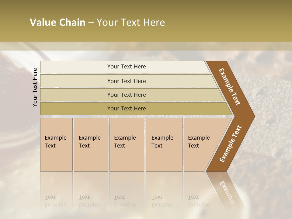 A Plate With Crackers And Cheese On It PowerPoint Template