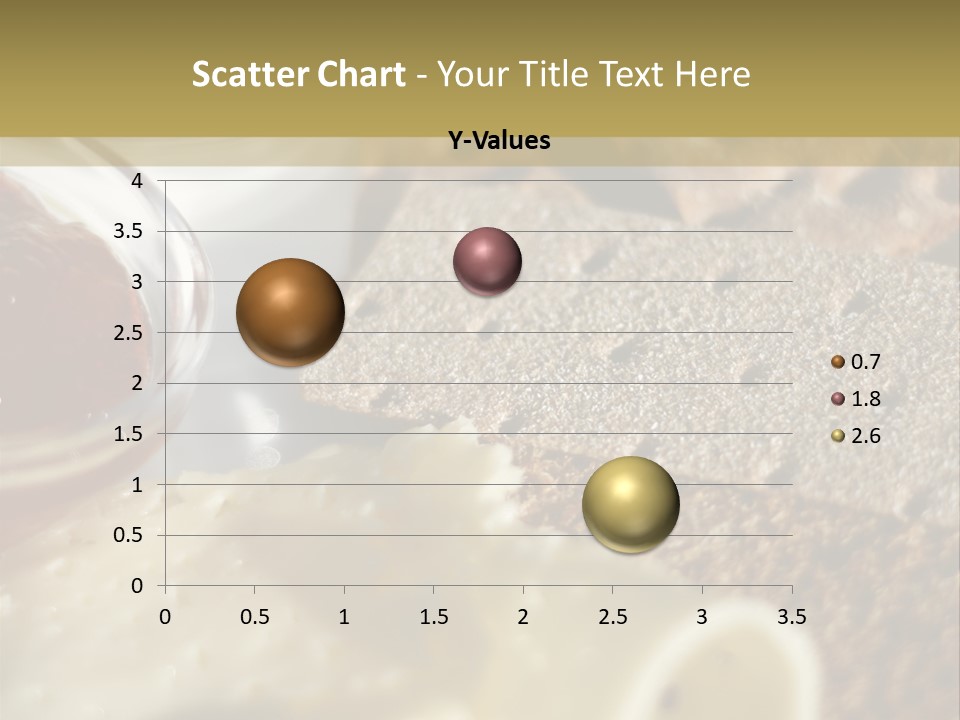 A Plate With Crackers And Cheese On It PowerPoint Template