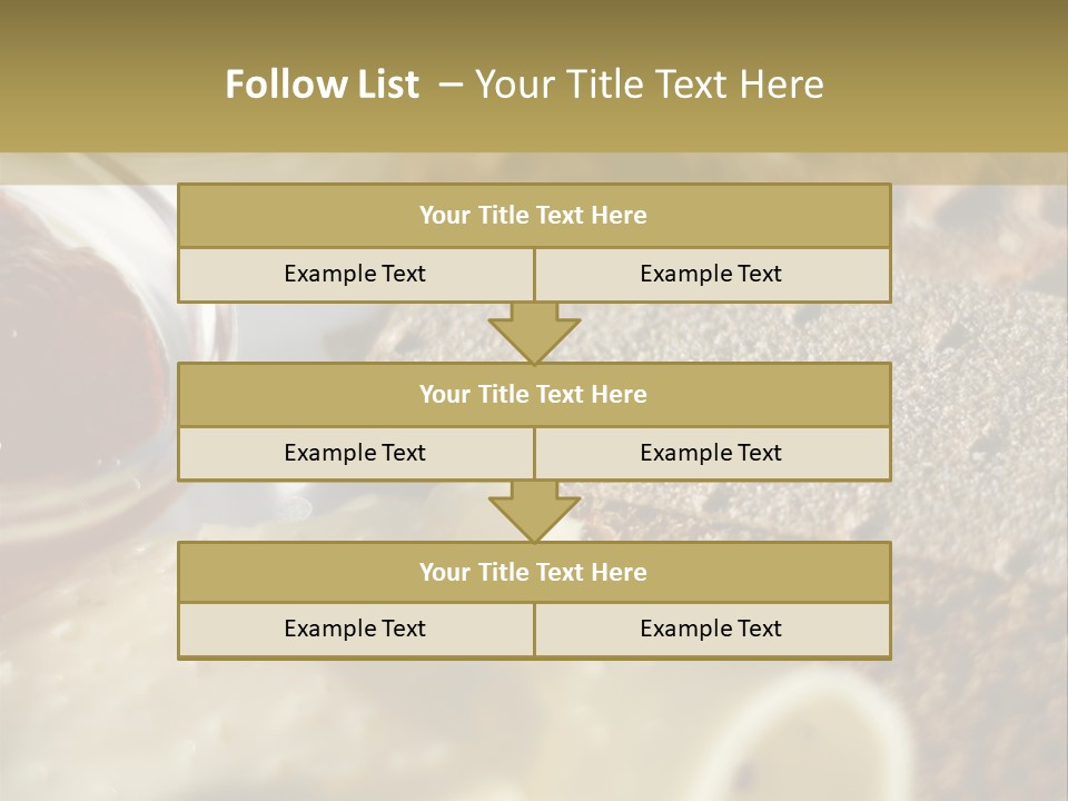 A Plate With Crackers And Cheese On It PowerPoint Template