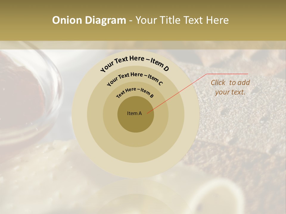 A Plate With Crackers And Cheese On It PowerPoint Template