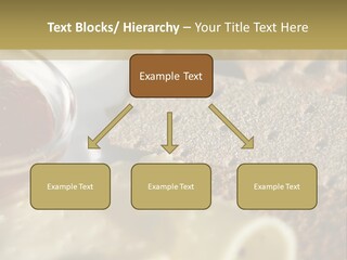 A Plate With Crackers And Cheese On It PowerPoint Template