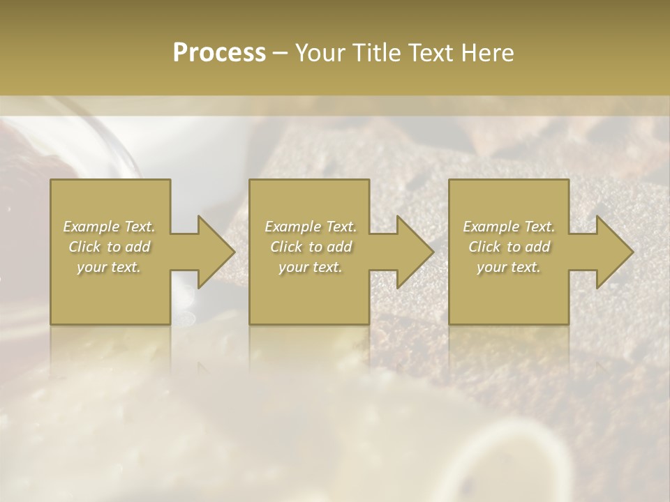 A Plate With Crackers And Cheese On It PowerPoint Template