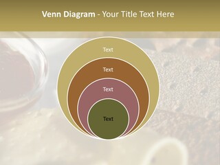 A Plate With Crackers And Cheese On It PowerPoint Template