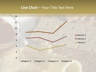 A Plate With Crackers And Cheese On It PowerPoint Template