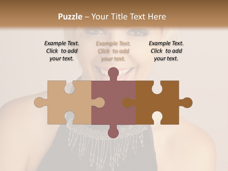 Pale Confident Happiness PowerPoint Template