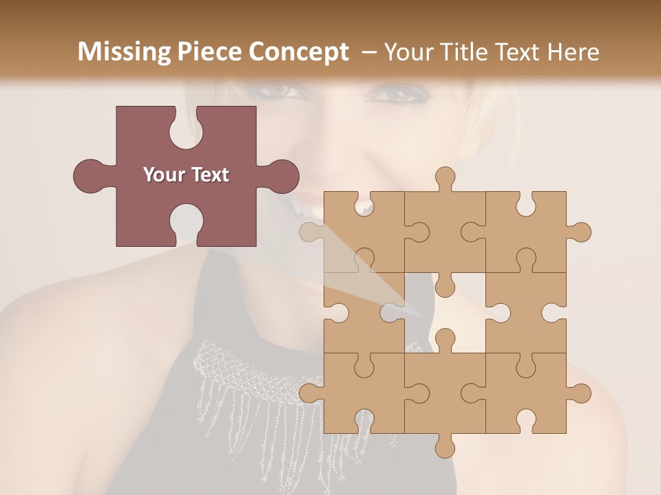 Pale Confident Happiness PowerPoint Template