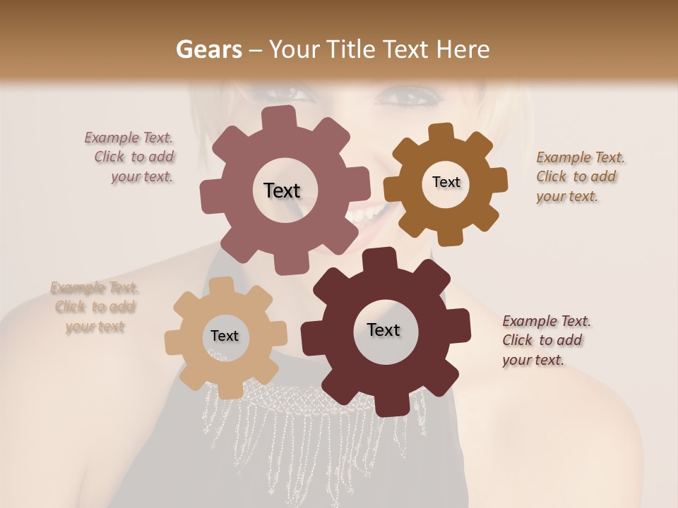 Pale Confident Happiness PowerPoint Template