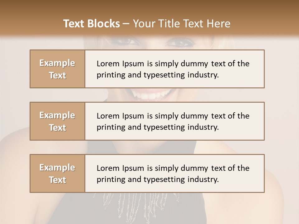 Pale Confident Happiness PowerPoint Template