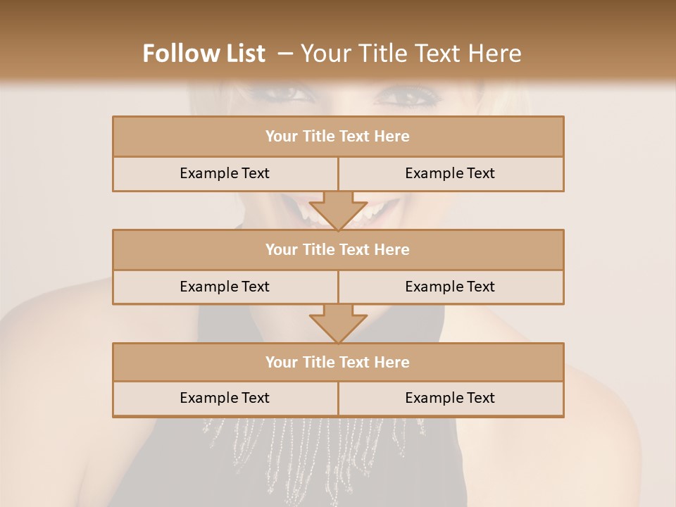 Pale Confident Happiness PowerPoint Template