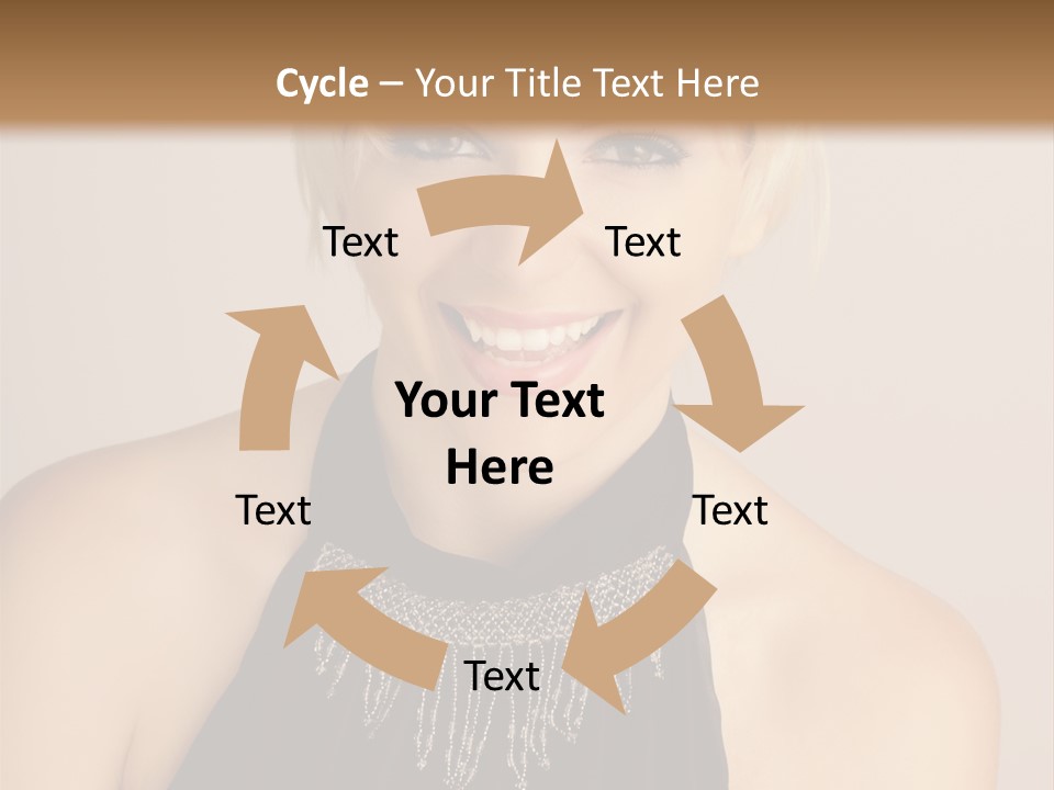 Pale Confident Happiness PowerPoint Template