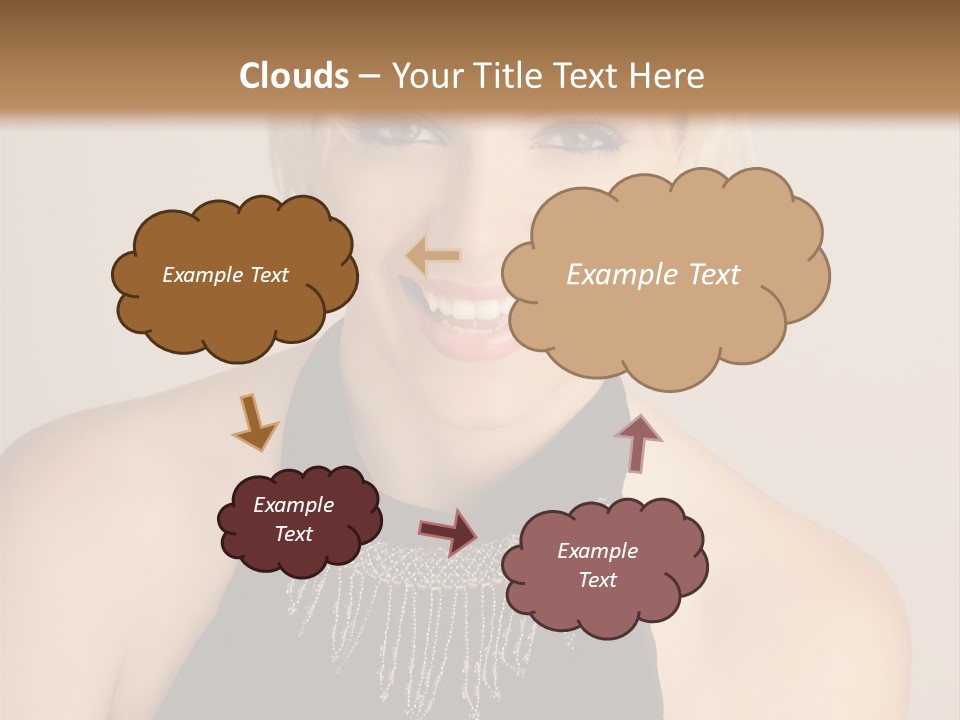 Pale Confident Happiness PowerPoint Template