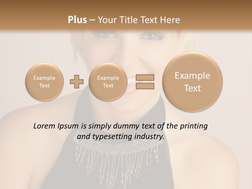 Pale Confident Happiness PowerPoint Template