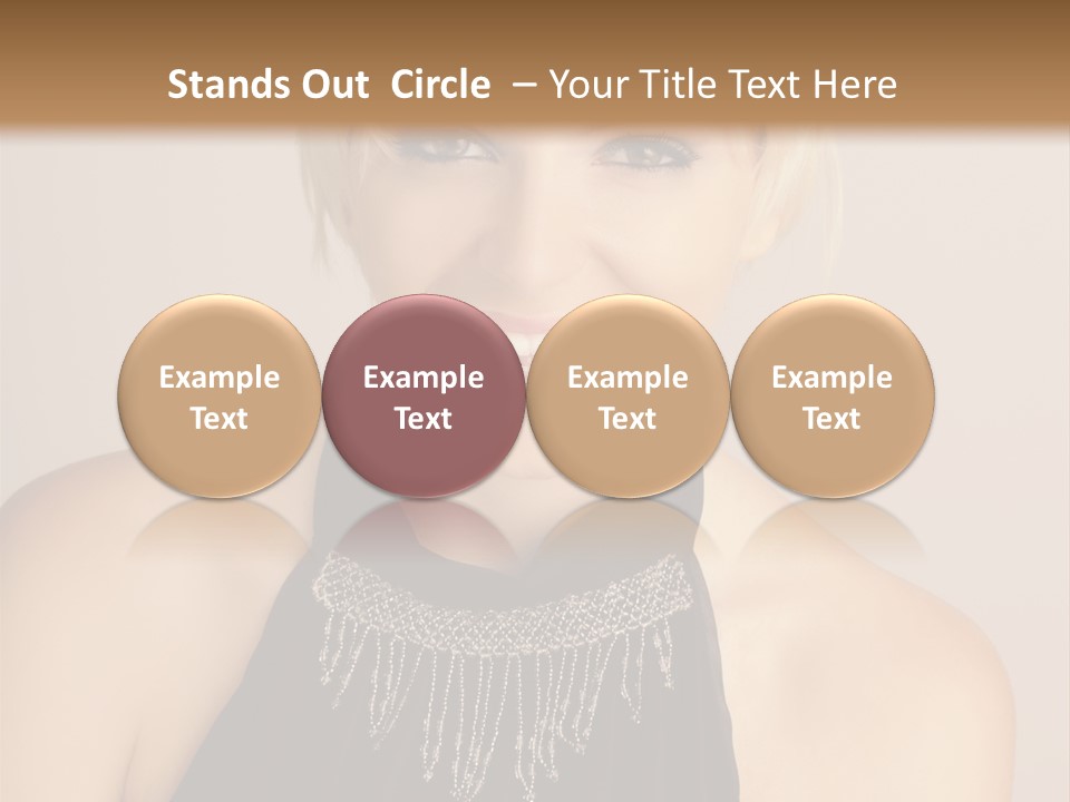 Pale Confident Happiness PowerPoint Template