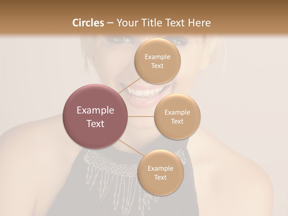 Pale Confident Happiness PowerPoint Template