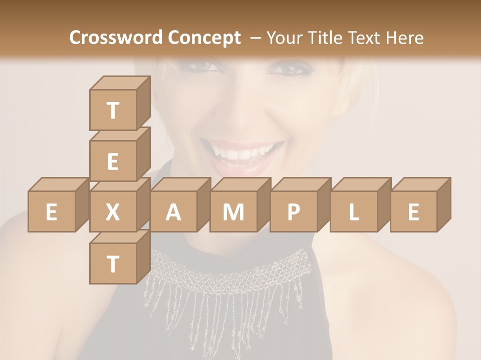 Pale Confident Happiness PowerPoint Template