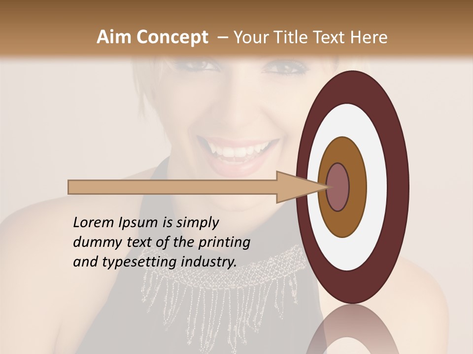 Pale Confident Happiness PowerPoint Template