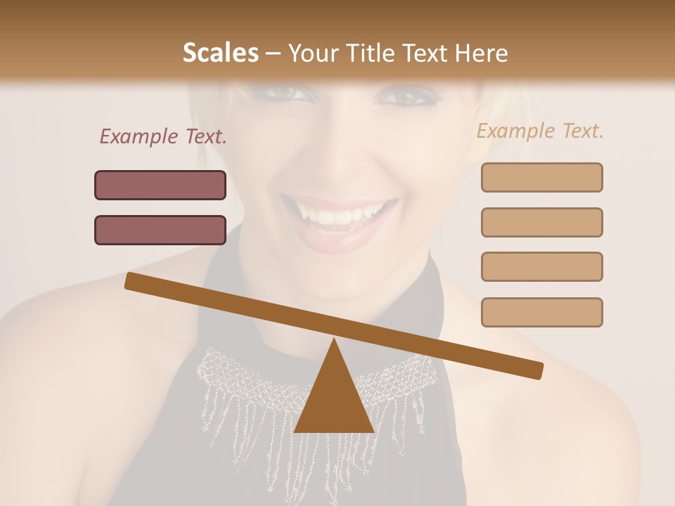 Pale Confident Happiness PowerPoint Template
