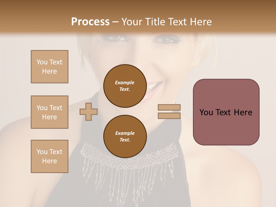 Pale Confident Happiness PowerPoint Template