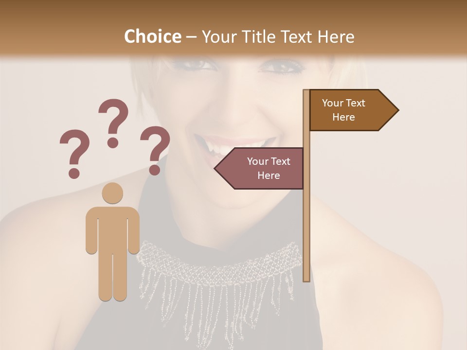 Pale Confident Happiness PowerPoint Template