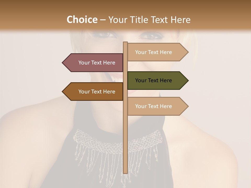 Pale Confident Happiness PowerPoint Template