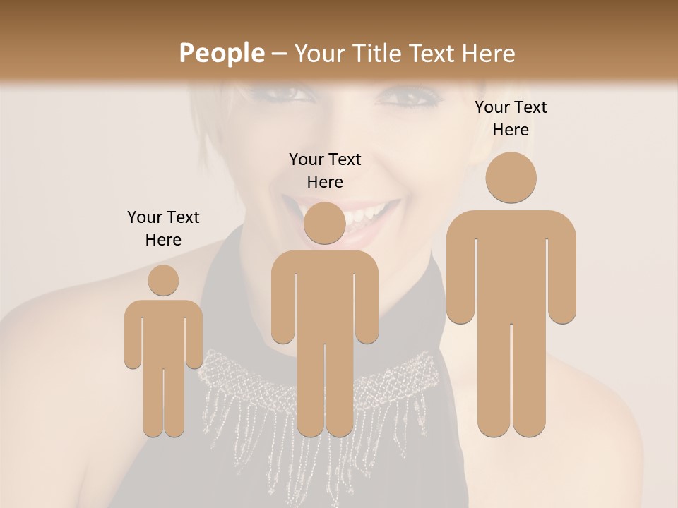 Pale Confident Happiness PowerPoint Template