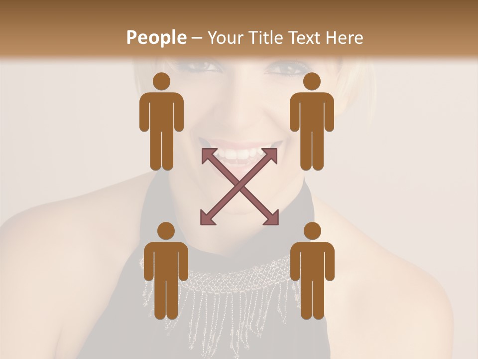 Pale Confident Happiness PowerPoint Template