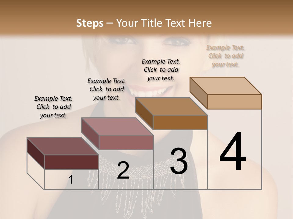Pale Confident Happiness PowerPoint Template