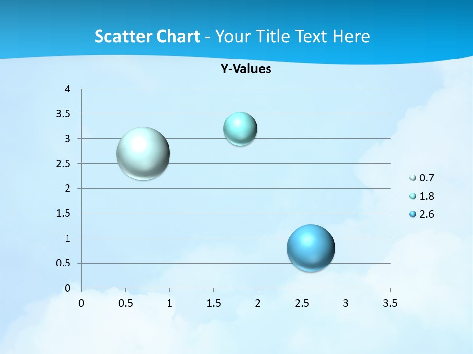 Cloudy Background Bright PowerPoint Template