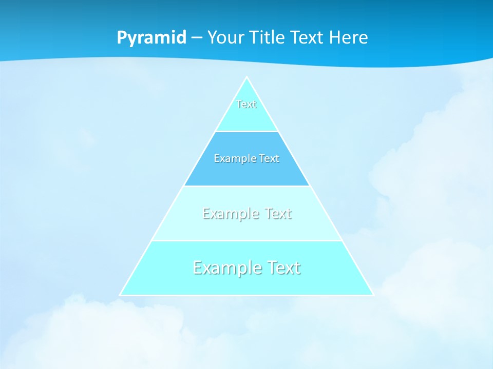 Cloudy Background Bright PowerPoint Template