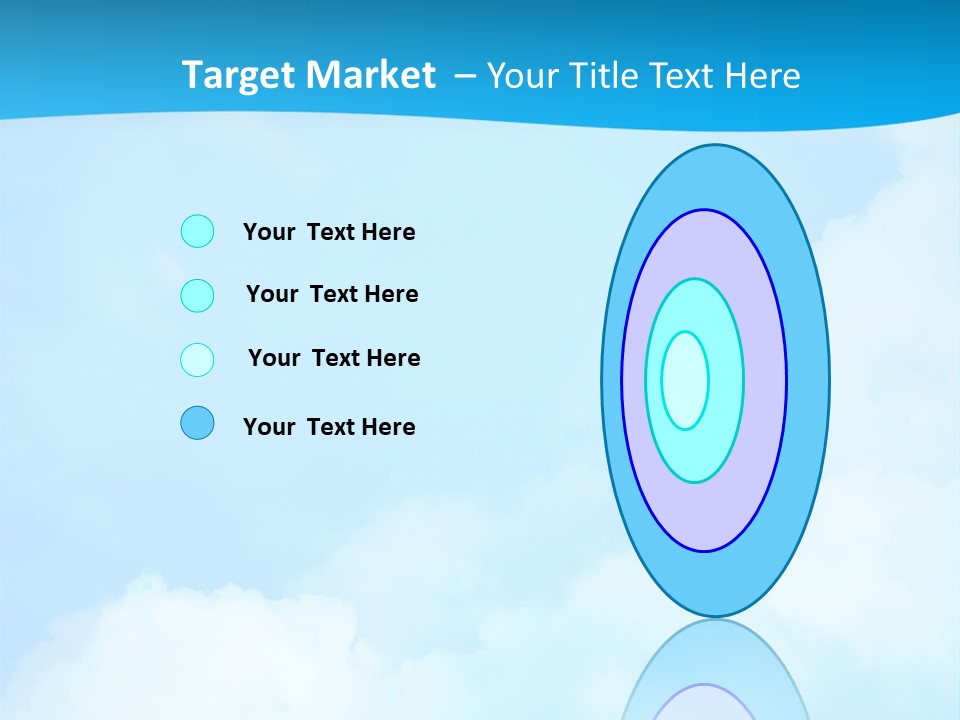 Cloudy Background Bright PowerPoint Template