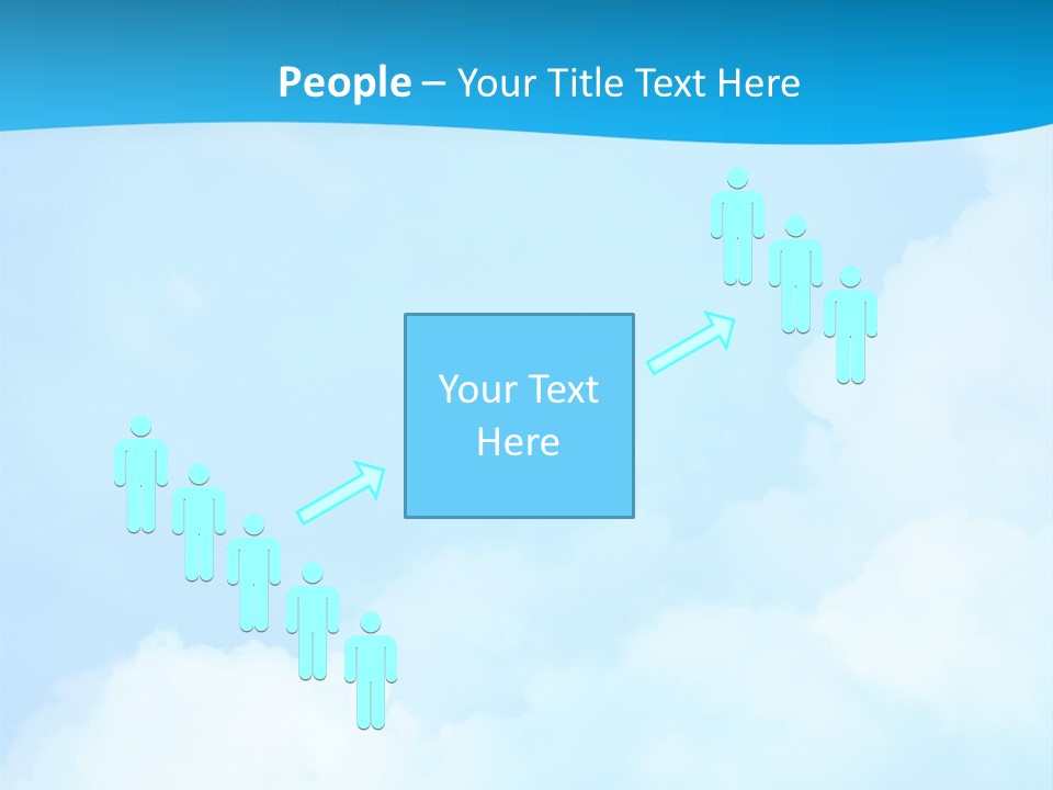 Cloudy Background Bright PowerPoint Template