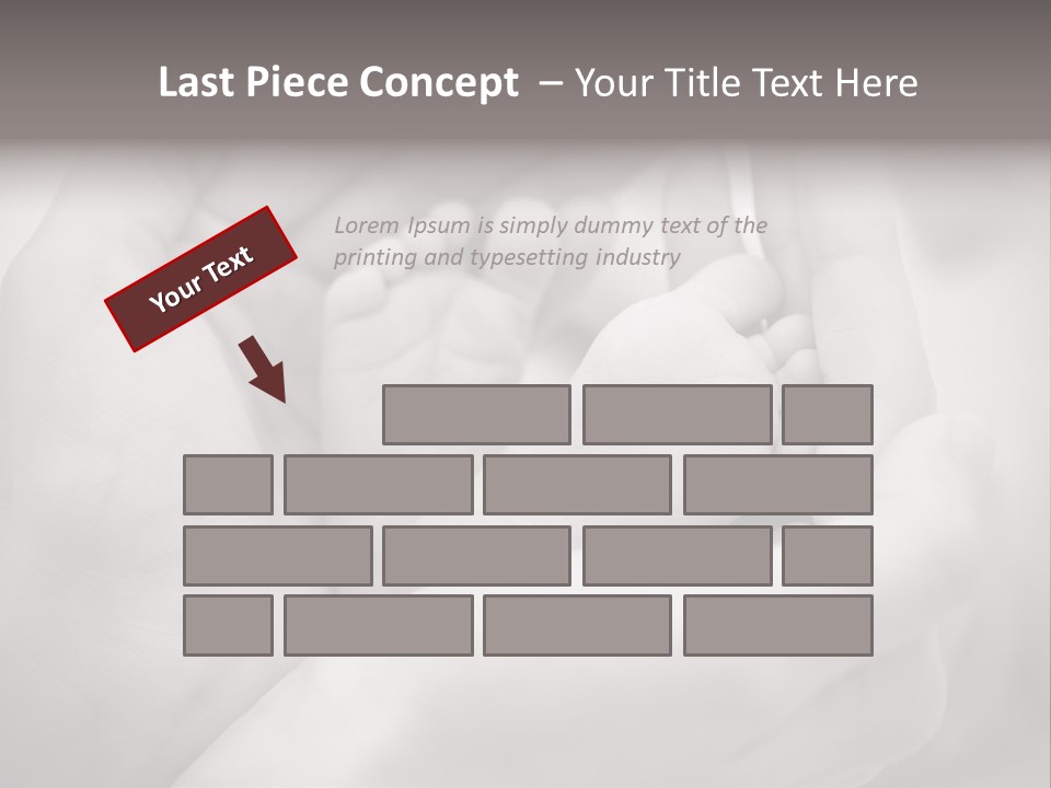 Love White Cute PowerPoint Template