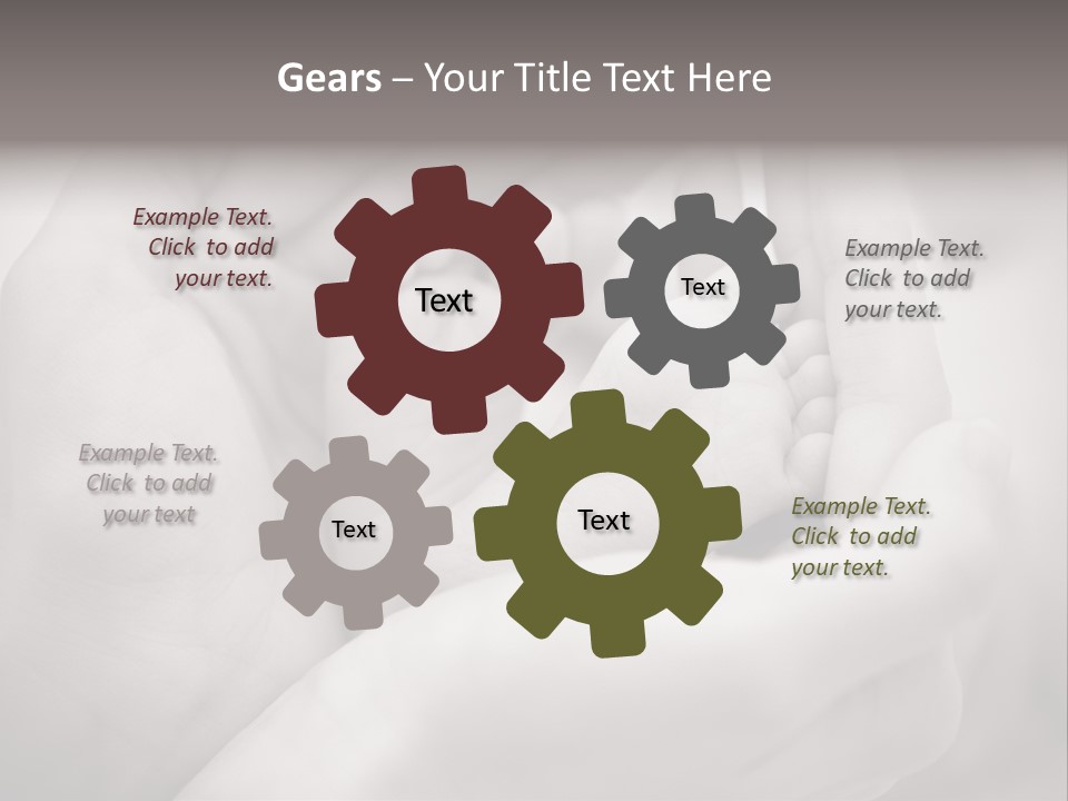 Love White Cute PowerPoint Template