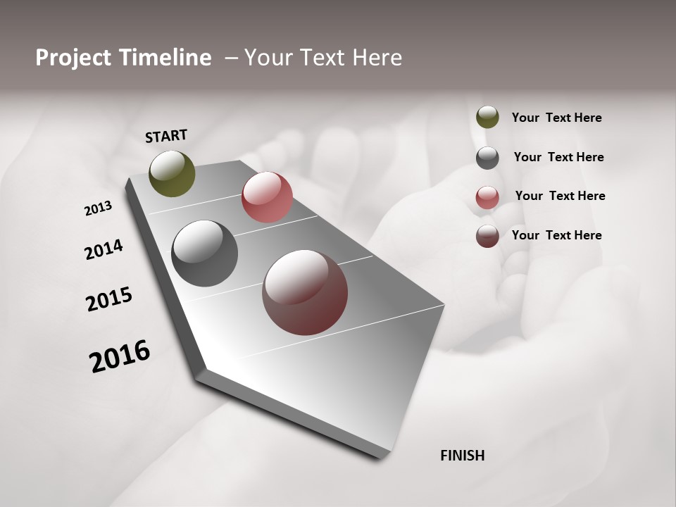 Love White Cute PowerPoint Template